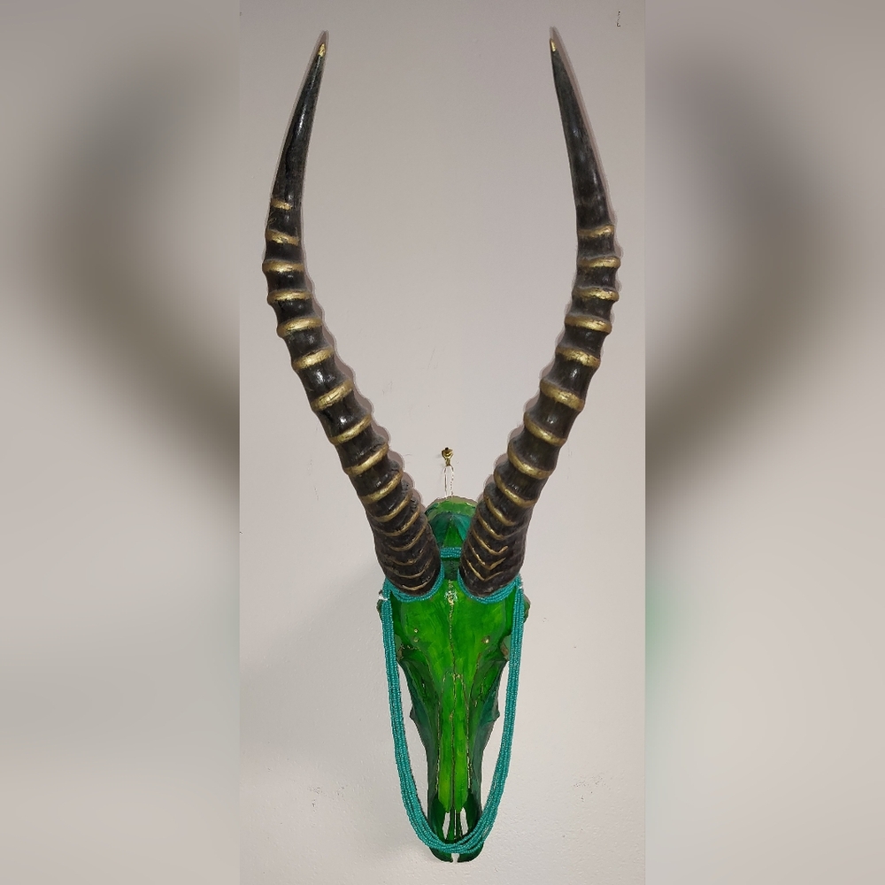 African Blesbok Rare Original Art